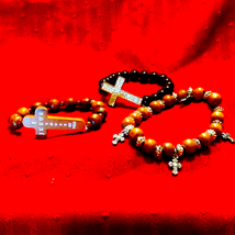 Stunning vintage religious bracelet lot - $24.75