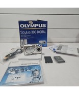 Olympus Stylus 300 Digital 3.2MP Digital Camera Silver Not Tested - $24.70