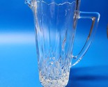 Vintage Blarney 1970s 24% Fine Crystal Cut Glass Pitcher - FREE SHIPPING - £16.98 GBP