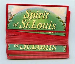 45 Spirit of St Louis Cigar Box Labels New York Paris Charles Lindbergh 1930&#39;s - £21.74 GBP