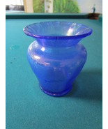 BOHEMIAN FREIHERR VON POSCHINGER IRIDESCENT-vase- signed, 1900s ORIGINAL - $5,133.42 MXN