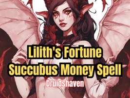 Lilith&#39;s Fortune: Succubus Extreme Money Spell Ritual - Millionaire Secr... - $19.97