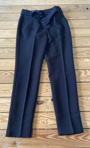 All Worthy NWOT Women’s Hunter Mcgrady Ankle pants W/ Belt Size 4 Black AN - £12.84 GBP