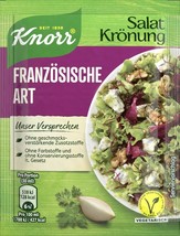 Knorr Salat Kronung FRENCH SALAD Dressing-5 sachets FREE SHIPPING - $7.91