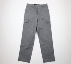 Vintage Express Mens Size 32x33 Heavyweight Wide Leg Cargo Pants Heather... - £54.14 GBP