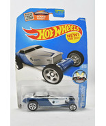 HOT WHEELS 2016 HW SHOWROOM 8/10 HI ROLLER HOTWHEELS BLUE/CHROME - $16.22 CAD