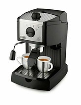 DeLonghi EC155 15 Bar Espresso and Cappuccino Machine, Black - £123.58 GBP