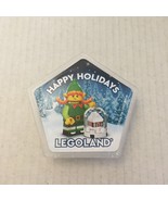 Lego Land Lego Happy Holidays 2&#39;&#39; Pentagon Pop Badge - $217.64 MXN