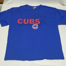 Chicago Cubs MLB Short Sleeve Tee Shirt, Mens XL, Blue, Team Logo - £13.12 GBP