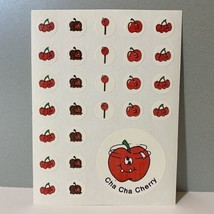 Vintage CTP Cha Cha Cherry Scratch ‘N Sniff Stickers - £17.30 GBP