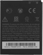HTC BM60100 Battery 35H00201-01M for HTC Desire 400, 500, 506e, 600, - $5.89