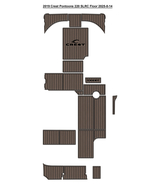 2019 Crest Pontoons 220 SLRC Swim Platform Cockpit Boat EVA Foam Teak De... - $27,666.10 MXN