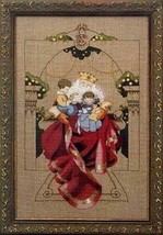 MD61 &quot;Christmas Wishes&quot; Mirabilia Chart With MH Beads and Special Threads - $43.55