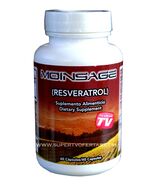  RESVERATROL MOINSAGE 60 CAPS ORIGINAL 100% NATURAL  - $18.50