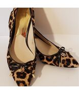 Tacones De Leopardo Michael Kors P15E Usados Una Vez - $51.97
