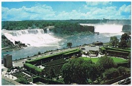 Ontario Postcard Niagara Falls American &amp; Canadian Horseshoe Falls 5.5 x 8.5 - £1.65 GBP