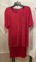 NWT Sharade of California Pink Pleated Dress Size 8 - £27.76 GBP