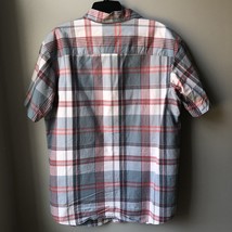 Women&#39;s Columbia Blue &amp; Red Plaid Shirt Size Large - £21.19 GBP