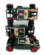 1 Bulldog Srt Super Afx Tomy Turbo Form Ho Slot Car Chassis V Quick Red Wheels! - £27.96 GBP