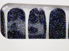 Color Street LIVING GLEAM FMG170 Nail Polish Strips 16 Easy Peel Blue Sh... - $238.73 MXN