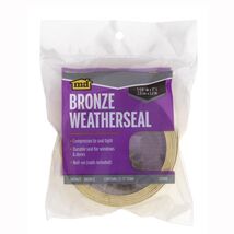M-D Building Products Bronze Aluminum Weatherseal For Doors and Windows ... - $19.95