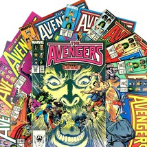 Avengers 10 Comic Lot Marvel Issues 285 286 289 290 293 294 295 301 304 309  - £27.33 GBP
