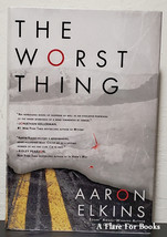 The Worst Thing by Aaron Elkins - Signed 1st Hb. Edn. - £35.31 GBP