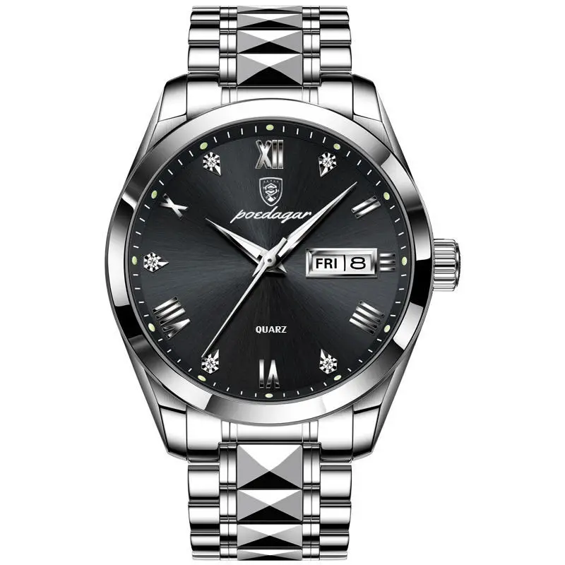Z watch for men stainles steel waterproof sport watch auto date clock wristwatch luxury thumb200