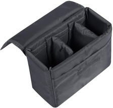 S-Zone Large Water Resistant Dslr Slr Camera Insert Case Bag. - £30.34 GBP