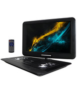 New Trexonic 15.4&quot; Portable DVD Player w/ TFT LCD Screen HDMI USB SD AV ... - £112.89 GBP