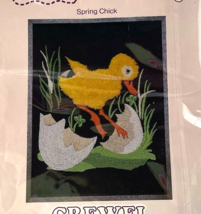 BeeCRAFTY Crewel Embroidery Kit SPRING CHICK Hatching 10421 9&quot;x12&quot; - $436.85 MXN