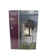 Hampton Bay Leeds Mystic Bronze 1 Light Outdoor Hardwired Wall Sconce Light - $66.51