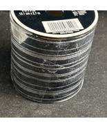Celebrate It Luxe 4” Ribbon Black And Gray Stripes 3yds Wire Edges - $13.49 CAD