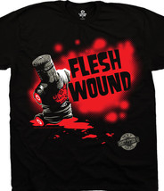 Monty Python &amp; The Holy Grail Black Knight Flesh Wound T-Shirt , NEW UNWORN - £11.57 GBP