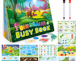 Dinosaur Toys for Kids 3-5, My Preschool Busy Book Montessori Toys - $29.21
