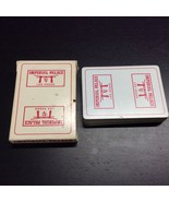 Vintage IMPERIAL PALACE Casino Las Vegas Retired Notched Playing Cards - £7.80 GBP