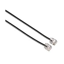 Hama Modular Telephone Cable 6m Black Ref 44930  - $17.00