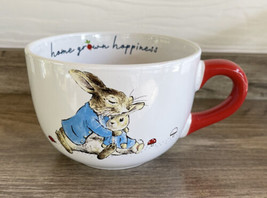 Beatrix Potter Peter Rabbit Oversized Mug Cup 21oz  Home Grown Happiness New - £15.97 GBP