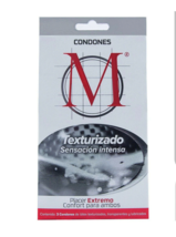 M~Textured Transparent Lubricated~3 pieces~Highest Resistance &amp; Quality - $16.95