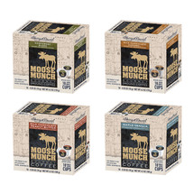 Moose Munch Northwest/ChocCaramel/ChocPeanutButter/MapleVanilla 4/18 ct boxes  - £29.75 GBP