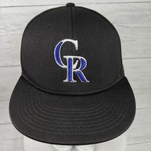 Colorado Rockies MLB Youth Truckers Hat OC Sports Black Adjustable Embroidered - £27.90 GBP