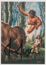 Joe Jusko SIGNED Tarzan Art FPG Trading Card ~ Edgar Rice Burroughs Collection - £10.35 GBP