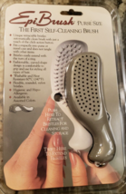 retro Epi Hair Brush 5&quot; Self-Cleaning NEW Purse Size Products Beverly Hills z - £50.25 GBP