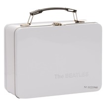 The Beatles White Album Image Limited Edition Large Tin Tote Lunchbox NE... - £11.36 GBP