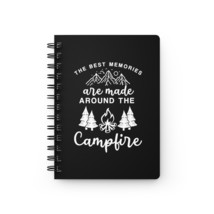 Personalized Spiral Journal: Capture Your Dreams in a Campfire Adventure - £15.32 GBP