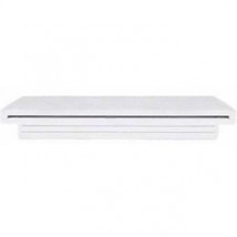 24 in. Arch Waterfall with 6 in. Lip &amp; Back Port - White - $389.58