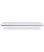24 in. Arch Waterfall with 6 in. Lip &amp; Back Port - White - $389.58