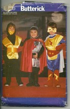 Butterick Sewing Pattern 5660 Boy&#39;s Halloween Costume Superhero Crusader Used - £5.48 GBP