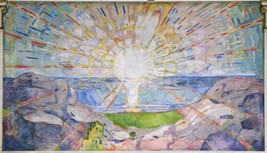 painting Giclee Art Print Edvard Munch - The Sun  Canvas repro - £7.58 GBP+