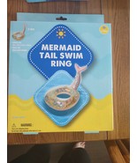 Mermaid Tail Swim Ring 31 Inch - £15.56 GBP
